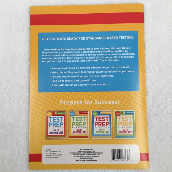 Common Core Education Books First and Second Grade Workbook & Test Prep Lot of 4 - Picture 7 of 9
